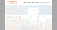 Desktop Screenshot of dynamicplastics.co.za