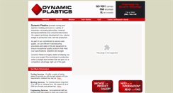 Desktop Screenshot of dynamicplastics.com