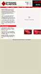 Mobile Screenshot of dynamicplastics.com